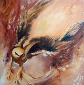 "Owl in Flight"