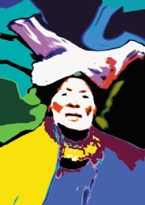 "Portrait of a Xhosa Lady"