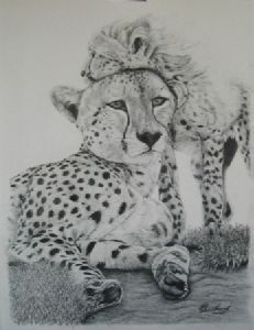 "Maternal Cheetah"