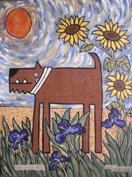 "Van Gogh dog"