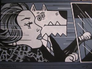 "Lichtenstein Dog"