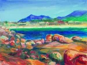 "Fish Hoek from Jager Walk"