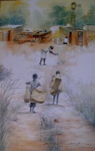 "Basket Sellers Heading Home"