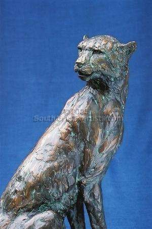 Cheetah Sculpture by Guy Jackson - Fine Art America