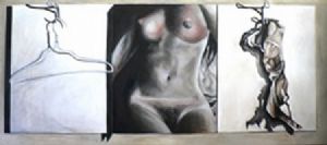 "Nude with Hanger"