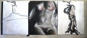 "Nude with Hanger"