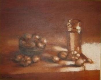 "Burnt Sienna Still Life"