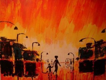 "Sunset in the Location"