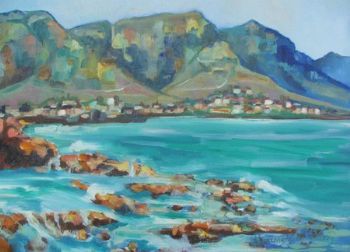 "Town view of Voelklip, Hermanus"