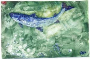 "Tranquility: Blue Fish 1/ 3"
