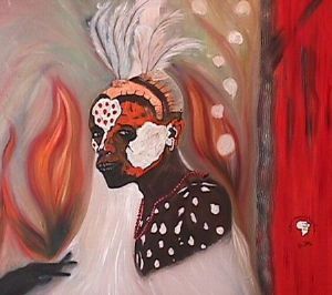 "Spirit Release of a Karo Warrior"