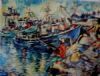 "Kalk Bay Harbour Scene"