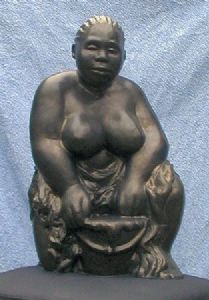 "Woman at the Spring Sculpture"