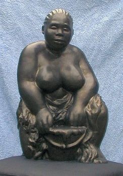 "Woman at the Spring Sculpture"