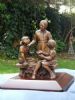 "Three little girls Sculpture"