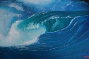 "Rolling waves of the sea"