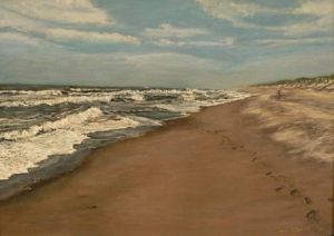 "Beach at Amatikulu, Kwazulu Natal"