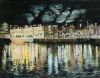 "Cape Town Harbor Night Scene"