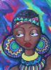 "1c Zulu Girl Big Earrings"