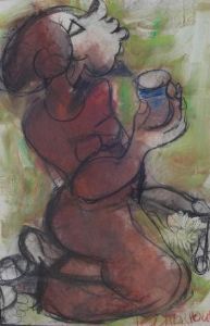 "Lady Drinking"