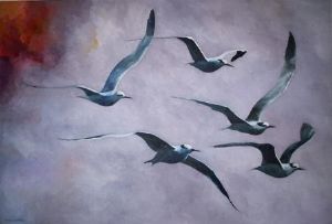 "Arctic Terns II"