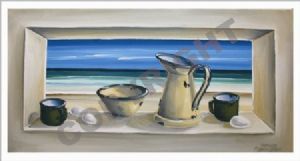 "Window still life"