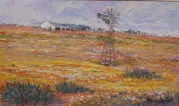 "Windmill in Namaqualand"
