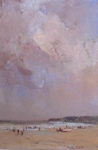 "Figures on the Beach"