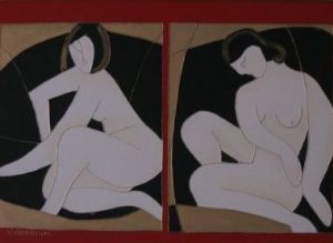 "Two Matize Ladies II"