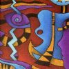 "African Dreams Abstract Pastel"