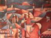 "Village 2 Abstract Painting"