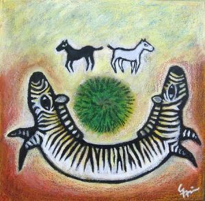 "To the White Horse the Zebra Said I"