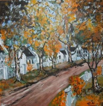 "Village Street Scene"