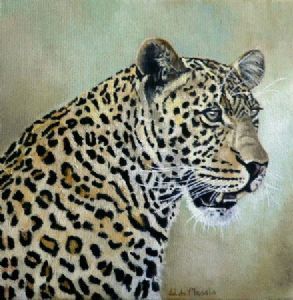 "Leopard portrait #2"