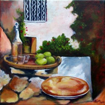 "Still Life with Pie"