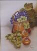 "Copper Pot With Grapes"