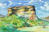 "Golden Gate Rock Formation"