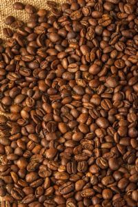 "Freshly Roasted Coffee Beans"