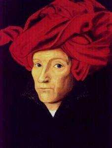 "Man with Turban - after van Eyck"