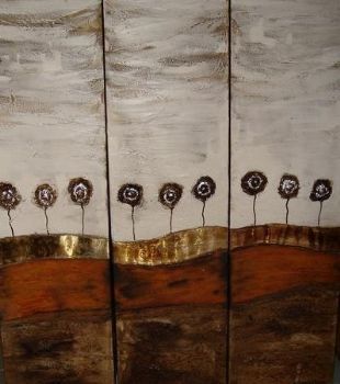 "Copper landscape 1-3"