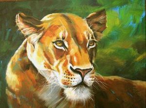 "Lioness, Warrior"