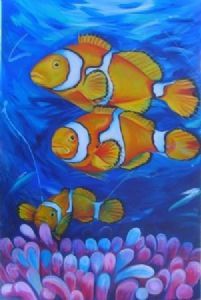 "Clown Fish in Anenome"