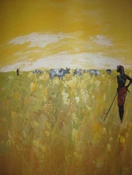 "Maasai Herdsmen"
