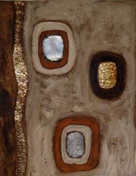 "Rust and Copper Filigree"
