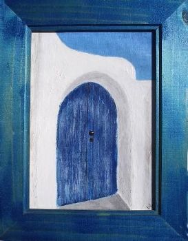 "Greek door"