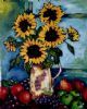 "Sunflowers and Fruit"