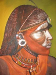 "Maasai Warrior"