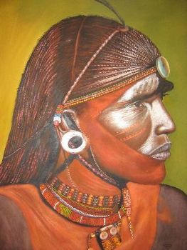 "Maasai Warrior"