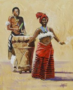 "African, Dancer "