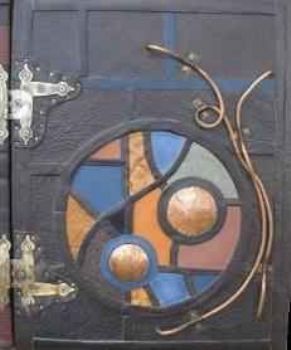 "Handcrafted Leather Bound Books"